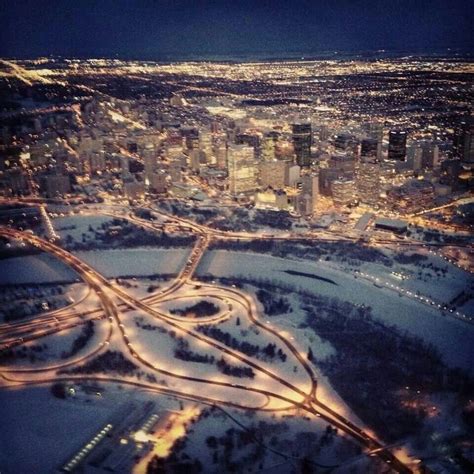 Edmonton, Alberta in Winter