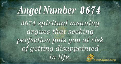 Angel Number 8674 Meaning: Get Your Life Together - SunSigns.Org