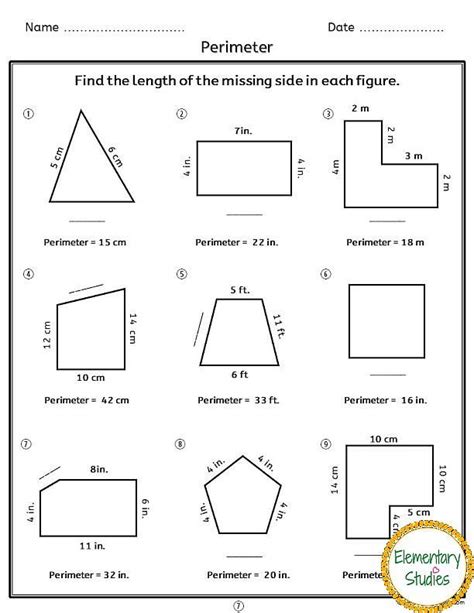 label/Math - Elementary Studies | Perimeter worksheets, Area and perimeter, Area worksheets