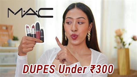 10 Best MAC Lipstick Dupes under ₹300 in India | Starting at ₹80 - YouTube