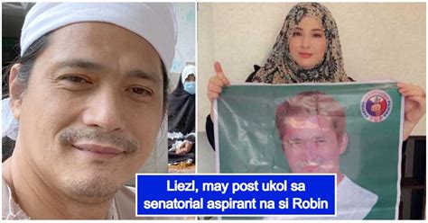 Robin Padilla’s ex-wife Liezl Sicangco shows support for actor’s senatorial bid - KAMI.COM.PH