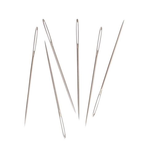 Sewing Needles - Sharp - Pack of 6 | Sewing & Textiles | CleverPatch - Art & Craft Supplies