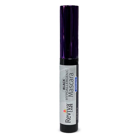 BLACK Hypoallergenic Mascara - Reviva Labs