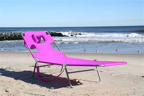 Folding Chaise Lounge Chair Beach Recliner Patio Backyard Deck Outdoor Furniture #Ostrich ...