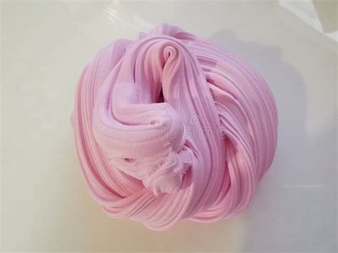 Pink fluffy slime stock photo. Image of pastel, fluffy - 203299134