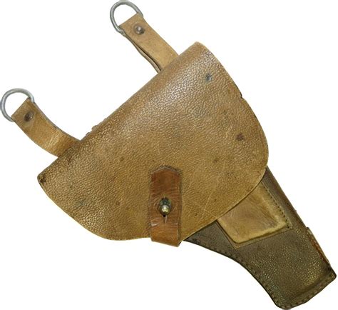 Soviet pistol TT-33 Tokarev leather pebbled holster- Ammopouches & Holsters