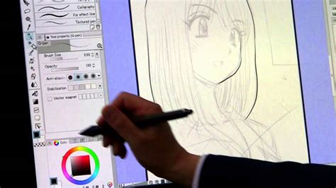 Coloring Anime Clip Studio Paint - Manga