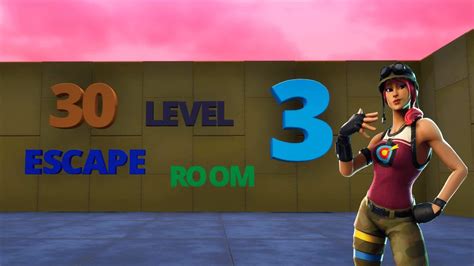 ESCAPE ROOM #3 - Fortnite Creative Map Code - Dropnite