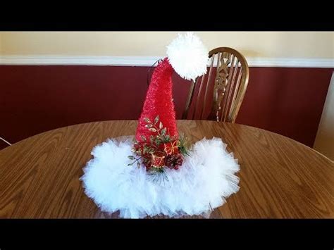 Pin by alice mootz on wreaths | Diy santa hat, Diy hat, Dollar store diy