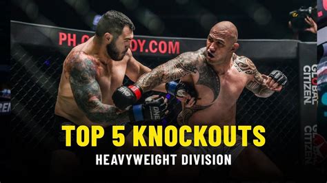 Top 5 Heavyweight Knockouts | ONE Highlights - YouTube