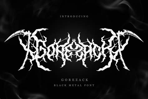 Gorezack Black Metal Font – Free Design Resources