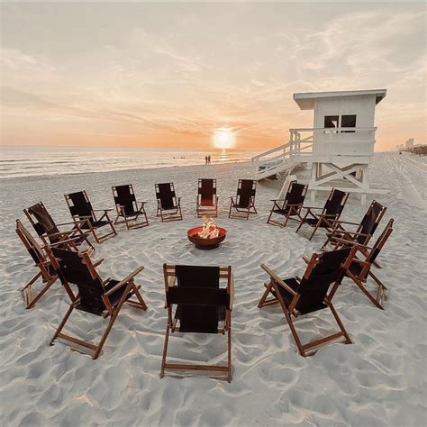 Perfect Beach Bonfires on Panama City Beach, Gulf Coast | Relax Beach Bonfires — Relax Beach ...