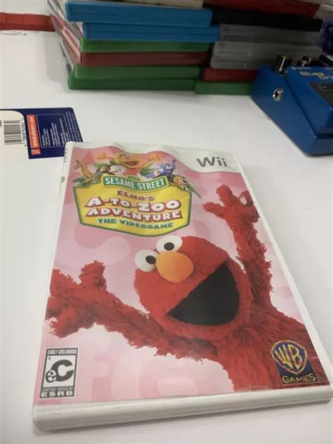 SESAME STREET: ELMO'S A-to-Zoo Adventure - The Videogame (Nintendo Wii ...