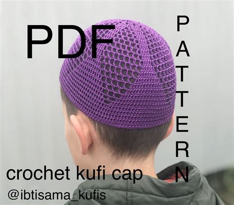 Crochet kufi hat pattern - Inspire Uplift