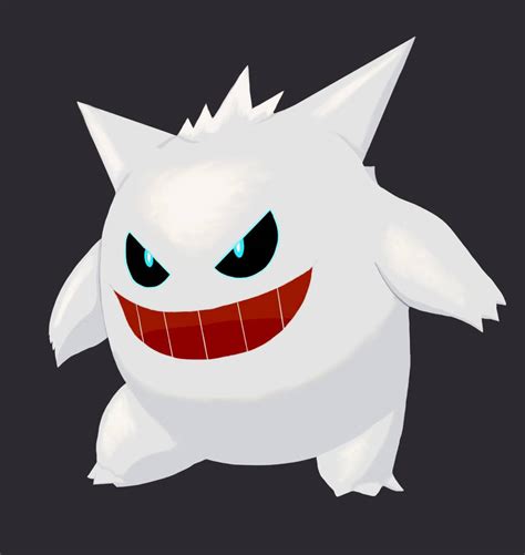 Shiny Gengar by alskay on DeviantArt