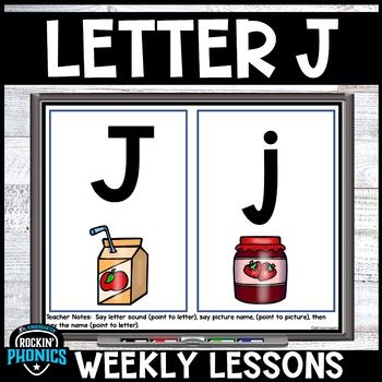 Letter J Activities | Letter J Games | Science of Reading | Phonemic ...