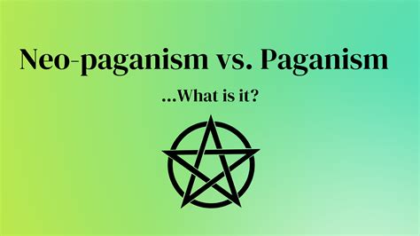 Neo-paganism vs. Paganism (What is it?) – Lotus Laura