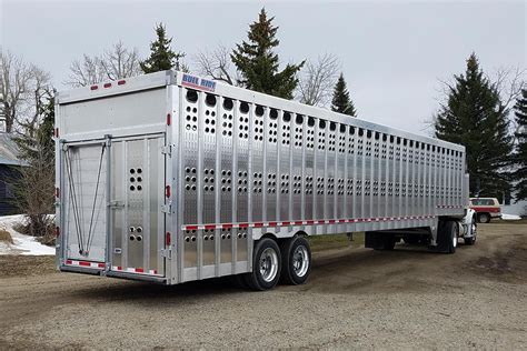 Bull Ride Livestock Semi Trailers | MH EBY