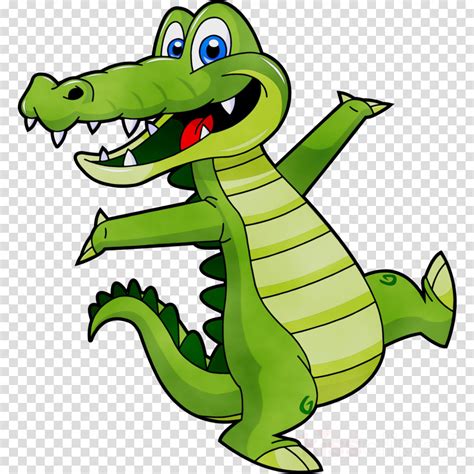 Crocodile clipart green crocodile, Crocodile green crocodile ...