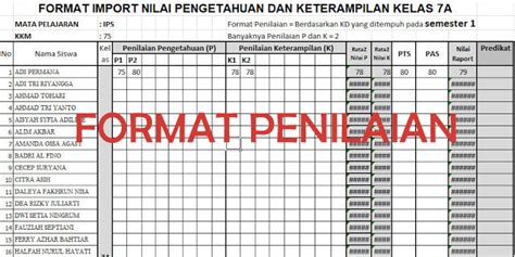 Cara Membuat Dan Contoh Rapor Kurikulum Merdeka - IMAGESEE