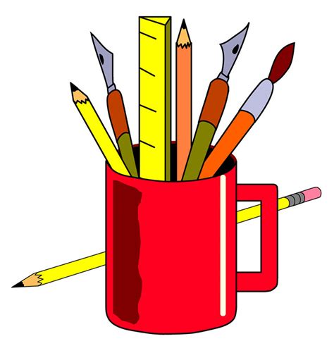 School supplies clip art cliparts and others inspiration - WikiClipArt