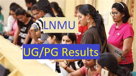 LNMU Result 2024 lnmu.ac.in BA BSc BCom Part 1 2 3 Result Check Here