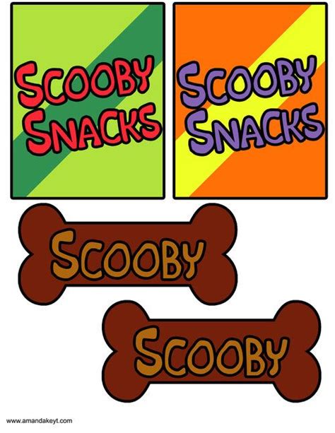 Scooby Snacks Printable - Printable Word Searches