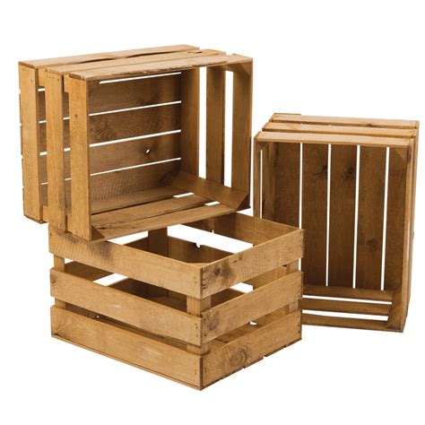 Wooden Display Crate