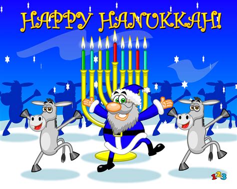 Hanukkah eCards - send free eCards from 123cards.com