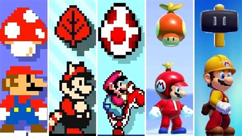 Super Mario Maker 2 - All Mario Power-Ups - YouTube