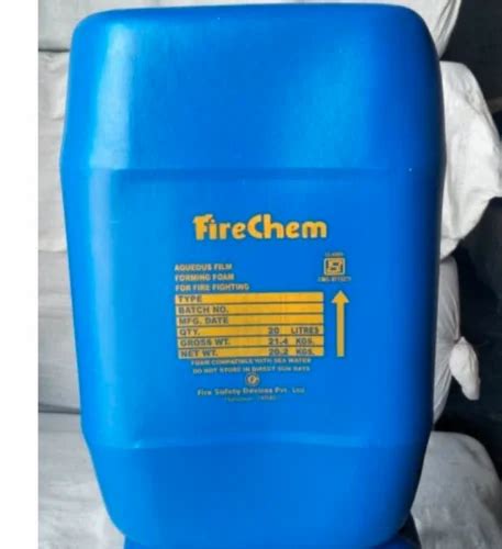 6% Aqueous Film Forming Foam, 20 L at Rs 90/litre in Faridabad | ID: 26181341830