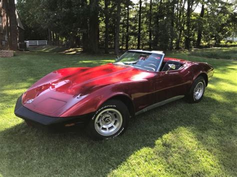 Beautiful Candy Apple Red Corvette w/ Rare Extra Hardtop ( 20 Year Restoration) - Classic ...