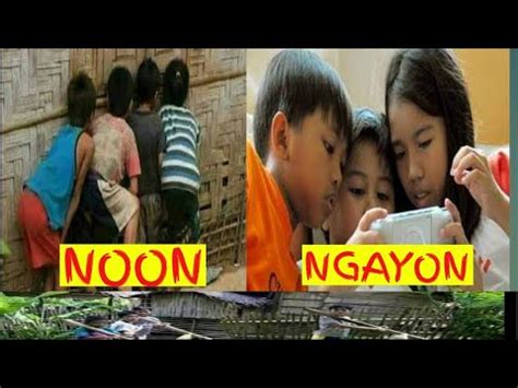 SIMPLENG PAMUMUHAY SA PROBINSYA NOON AT NGAYON! KABATAAN NOON AT KABATAAN SA NGAYON! - YouTube