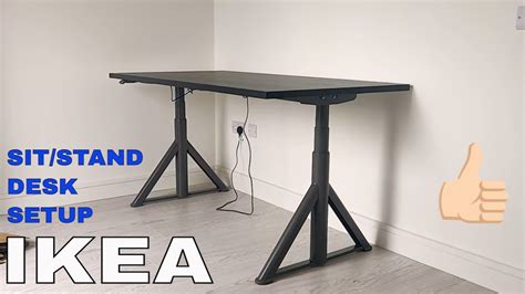 IKEA IDASEN SIT/STAND DESK - UNBOXING, SETUP & REVIEW (FIRST IMPRESSION) - YouTube
