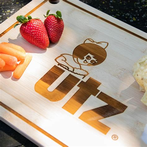 Utz Girl Logo / Bamboo Cutting Board | Route One Apparel