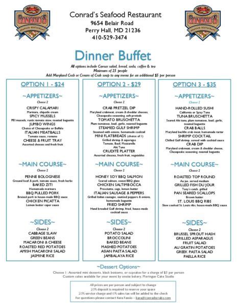 Dinner-Buffet-Menu - Conrad's Crabs