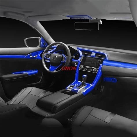 Blue Colors Gear Shift panel decorative strip Interior Decoration For ...