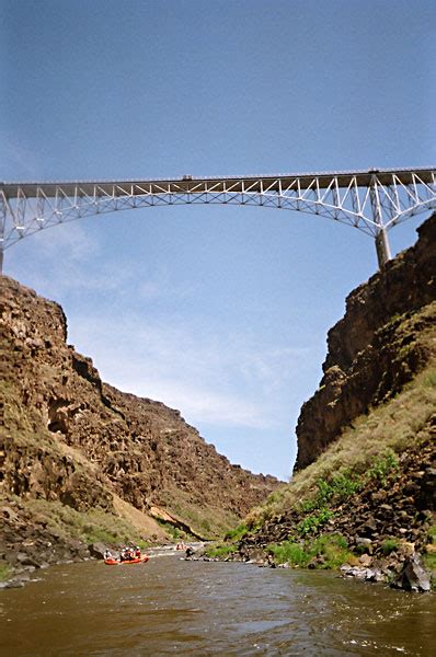 Day Trips: Rio Grande Gorge Bridge, Taos, N.M. Take a walk with a wild ...