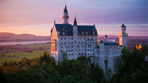 Download wallpaper 1920x1080 castle, neuschwanstein castle, architecture, bavaria, germany full ...