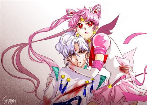 Eternal Sailor Chibi Moon and Helios - Chibi-Usa and Helios Fan Art ...