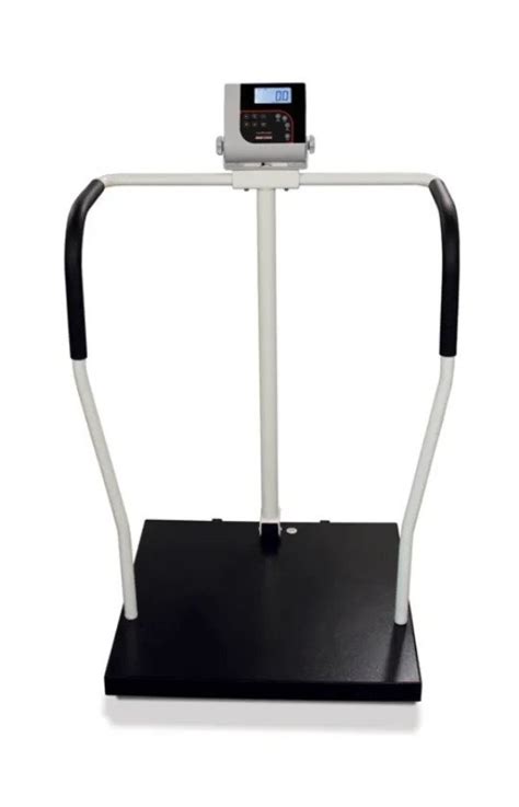 Bariatric Scale with Handrail - 260-10-1 by Rice Lake Weighing Systems