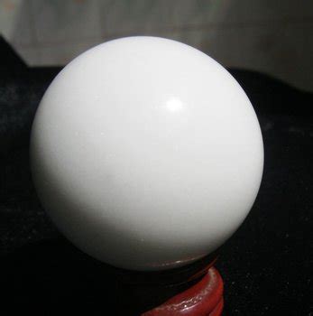 Natural White Marble Crystal Sphere Balls,Semi Precious Stone Sphere - Buy Polished Semi ...