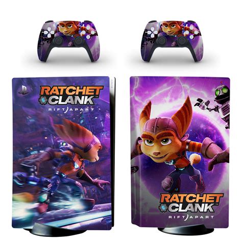 Ratchet And Clank: Rift Apart PS5 Skin Sticker - ConsoleSkins.co