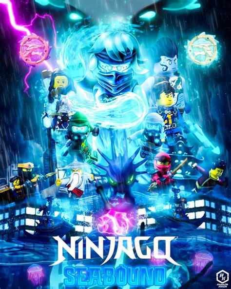 NEW VERSION TO NINJAGO SEABOUND SEASON 15 POSTER BY ME HAMADA NINJA, Hamada Ninja | Lego ninjago ...