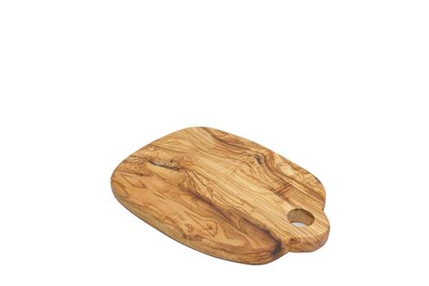 Olive wood cutting board with hole handle/35x18cm | Olive Tree ...