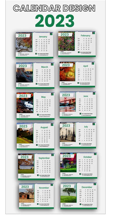 Table Calendar Design :: Behance