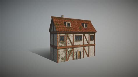 Medieval House 3 - Download Free 3D model by Animau3D [cf179aa] - Sketchfab