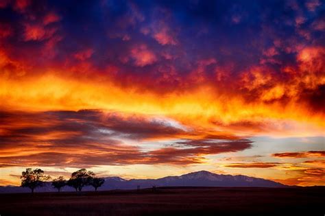 Pikes Peak Sunset | Sunset, Colorado springs, Pikes peak