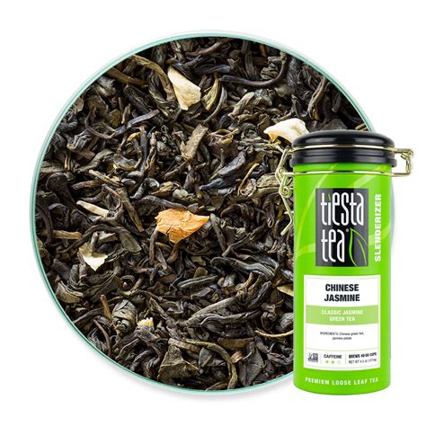 Tiesta Tea Chinese Jasmine, Classic Jasmine Loose Leaf Green Tea, 5 oz ...