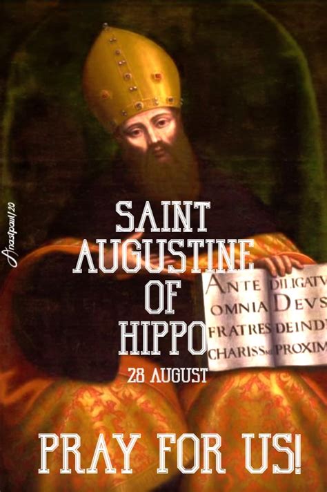 Saint of the Day – 5 May – Feast of the Conversion of St Augustine (354-430) – AnaStpaul